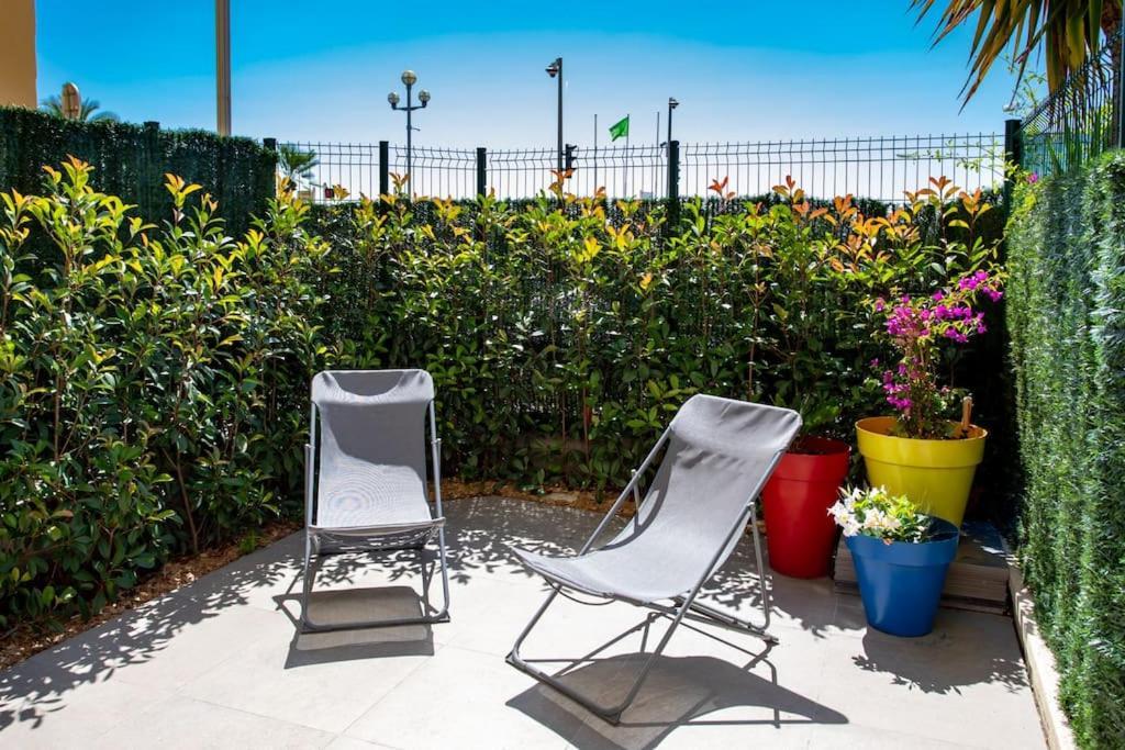#43 Design Studio Terrace Ac Wifi Sea View 1Min Beach Nice Exterior foto
